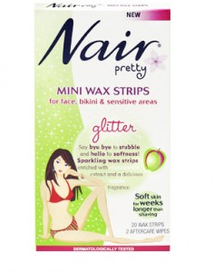 nair pretty wax strips